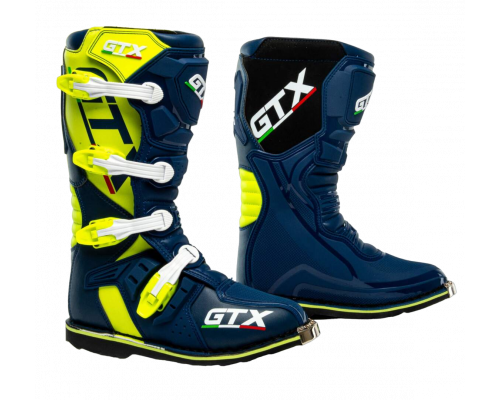 Мотоботы GTX MX #1 blue/green (р. 46) 18804