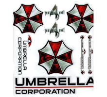 Наклейки набор "Umbrella" светоотражающий