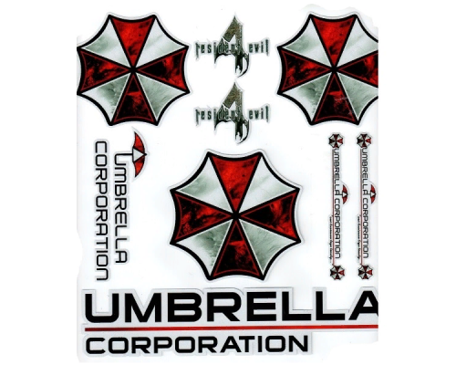 Наклейки набор "Umbrella" светоотражающий