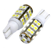 Лампа 12V габарит без цоколя 2шт 25 SMD зелен